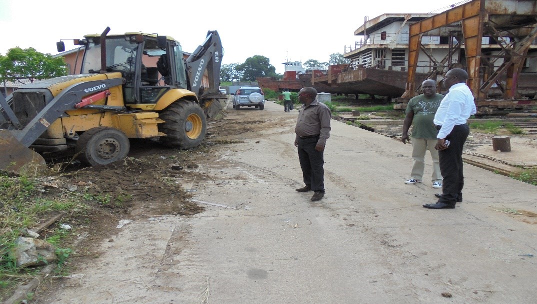 Travaux d'assainissement